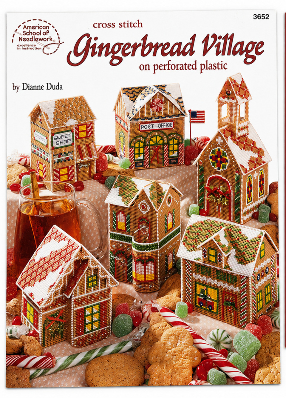 Gingerbread Village in Plastic Canvas Pattern Book